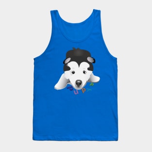 Puppy Husky Tank Top